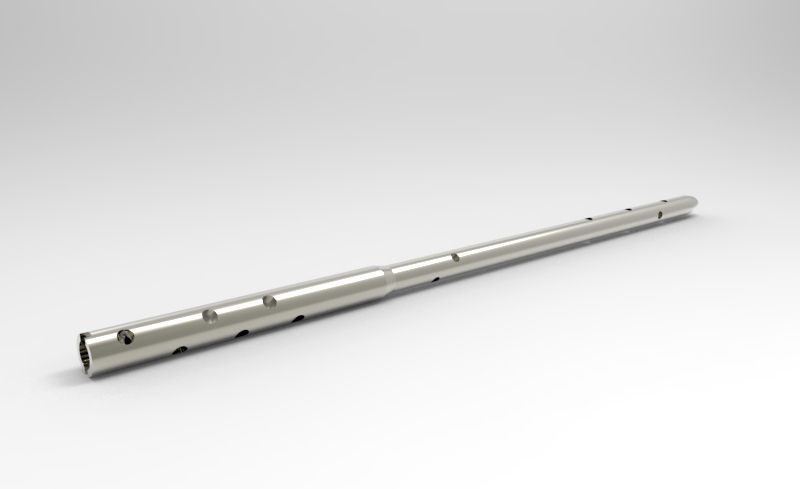 Image of a custom made tridimentionnal correction nail
